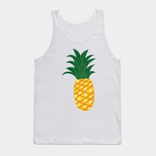 Graphic Scribble Pineapples Tank Top